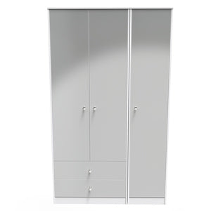 Tall Triple 2 Drawer Robe