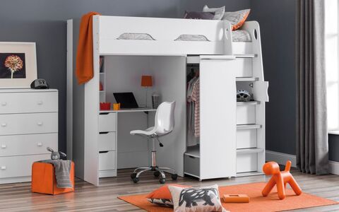 PEG001 Highsleeper White / Silver