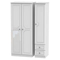 PEM150 Triple Plain + Drawer Robe