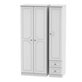 PEM160 Tall Triple Plain + Drawer Robe
