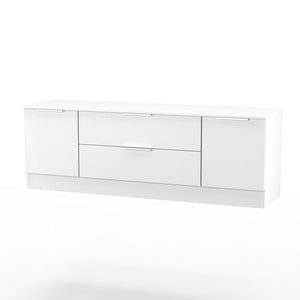PLY211 2 Door/2 Drawer Wide TV Unit