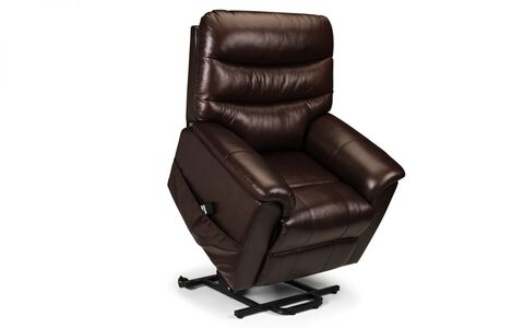 Leather Dual Motor Rise & Recliner