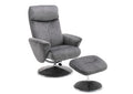 Swivel Recliner - Fabric