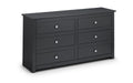 RAD103 6 Drawer Chest - Anthracite