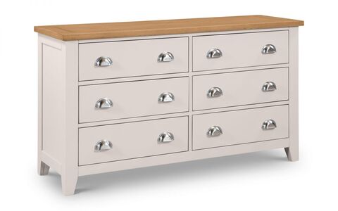 RIC303 6 Drawer Wide Chest