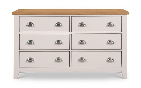 6 Drawer Wide Chest