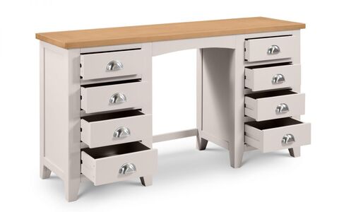 Twin Pedestal Dressing Table