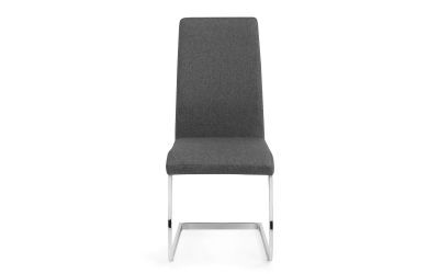 ROM101 Cantilever Dining Chair Slate Grey