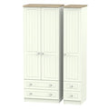 ROM161 Tall Triple 2 Drawer + Drawer Robe