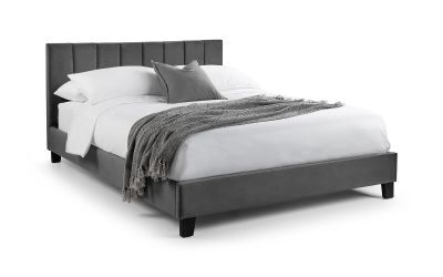 Velvet Bed In A Box 90Cm - Grey