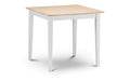RUF201 2-Tone Dining Table Ivory/Natural