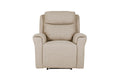 Rus-351-MH 1 Seater Electric Recliner - Mushroom Fabric