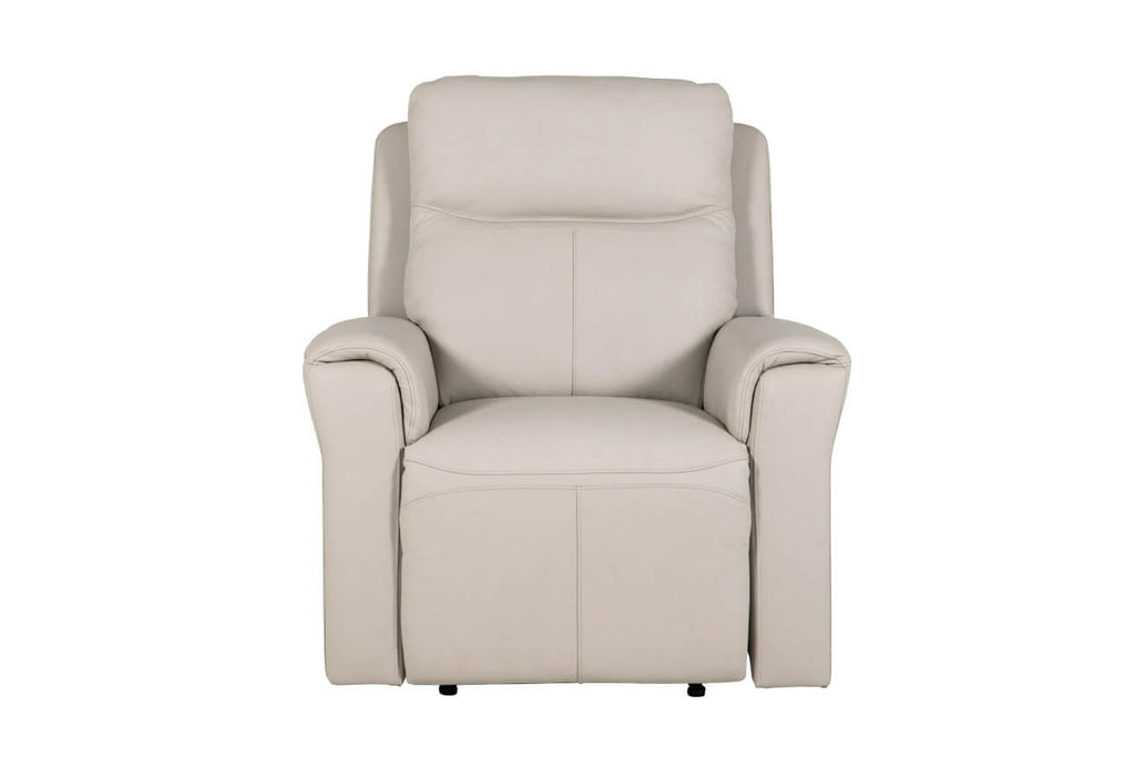 Rus-351-ST 1 Seater Electric Recliner - Stone Leather