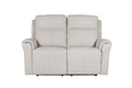 Rus-352-ST 2 Seater Electric Recliner- Stone Leather