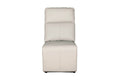 Rus-509-ST Armless Sectional - Stone Leather