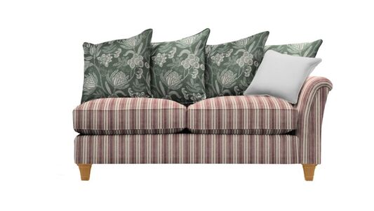 RHF Large 2 Seater Arm End - Pillow Back