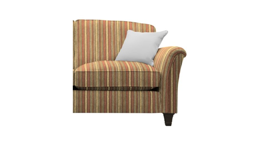 RHF Single Seat Arm End - Formal Back