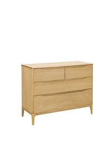 3283 4 Drawer Low Wide Chest
