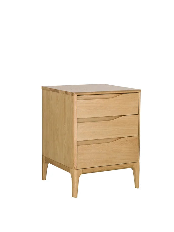 3282 3 Drawer Bedside Cabinet