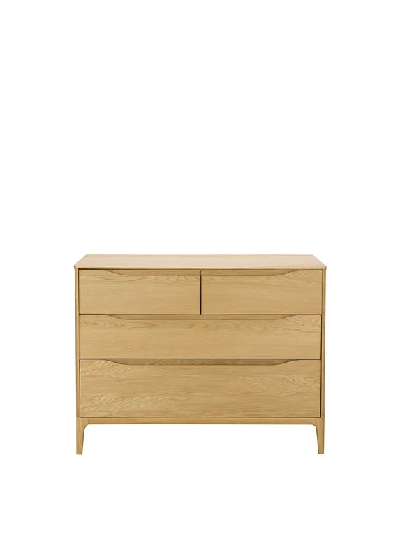 Rimini - 3283 - 4-drawer-low-wide-chest - cutoutFront-1 - Oak - CM-Oak-5.jpg