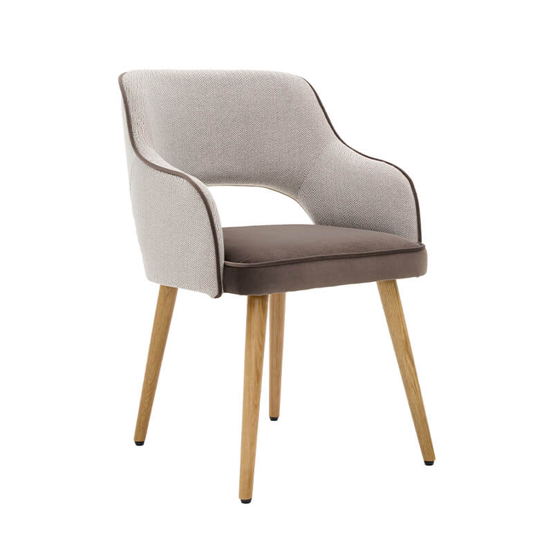 Rip-111-BR Dining Chair - Brown