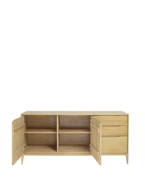 Romana - 2648 - large-sideboard - cutoutFront-2 - Oak - CM-Oak-1.jpg