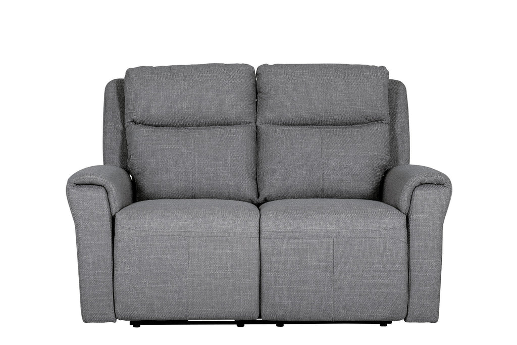 Rus-352-CL 2 Seater Electric Reclininer - Charcoal Fabric
