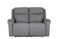 Rus-352-CL 2 Seater Electric Reclininer - Charcoal Fabric