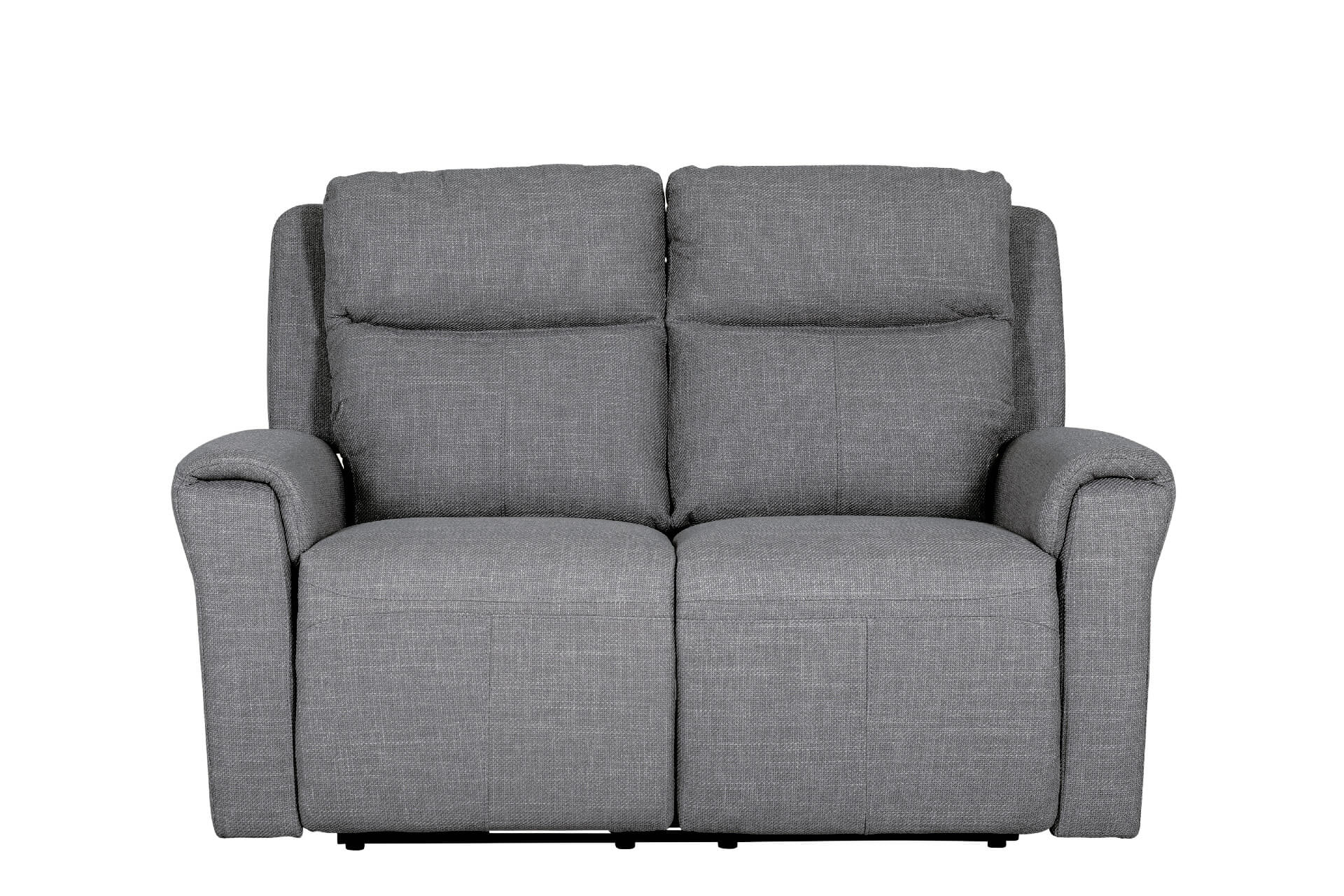 Rus-352-CL 2 Seater Electric Reclininer - Charcoal Fabric