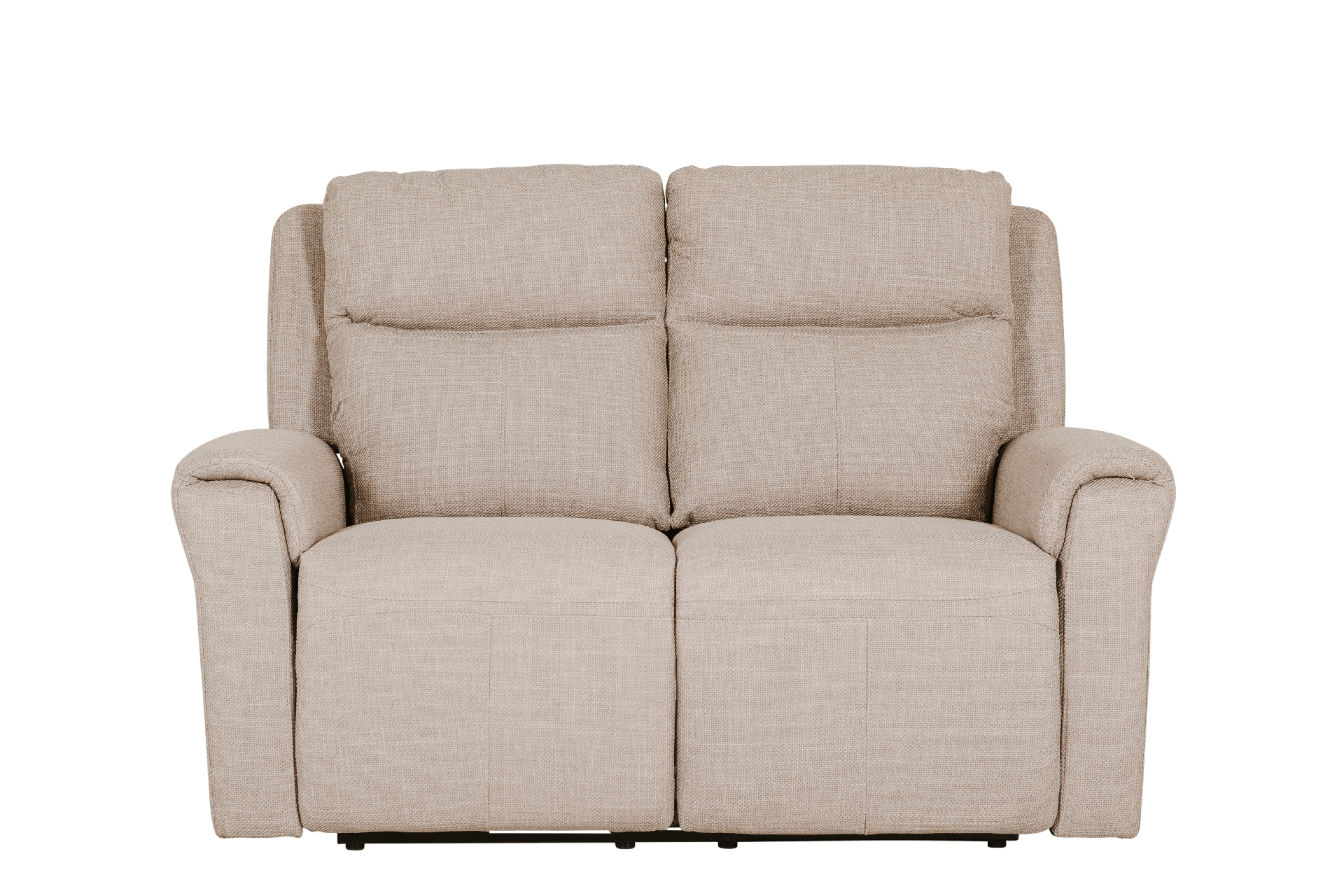 Rus-352-MH 2 Seater Electric Reclininer - Mushroom Fabric