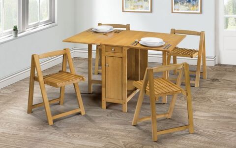 SAV101 Dining Set - Light Oak