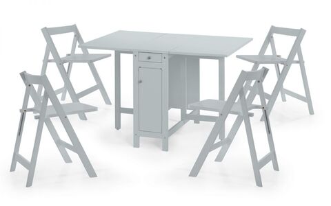 SAV103 Dining Set - Light Grey