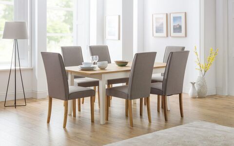 SEV001 Linen Dining Chair