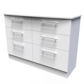 SHE015 6 Drawer Midi Chest