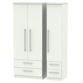 SHE151 Triple 2 Drawer + Drawer Robe
