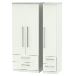 SHE151 Triple 2 Drawer + Drawer Robe