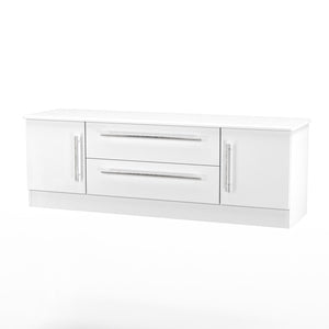 SHE211 2 Door/ 2 Drawer Wide TV Unit
