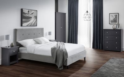 High Headboard Bed 150Cm