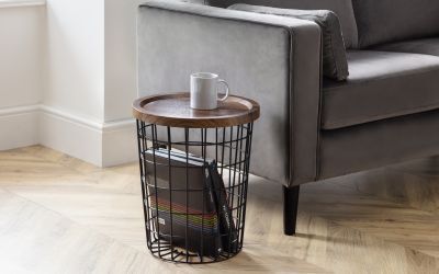 Storage Lamp Table