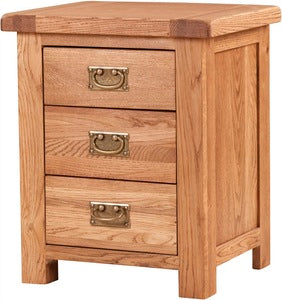 SOB30 3 Drawer Bedside