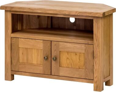 SOE15 Corner TV Unit With Doors