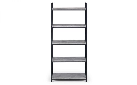 Tall Concrete Bookcase