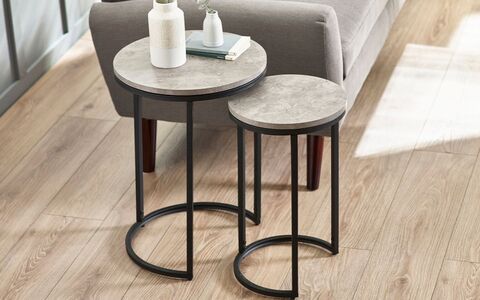 Round Nesting Side Tables