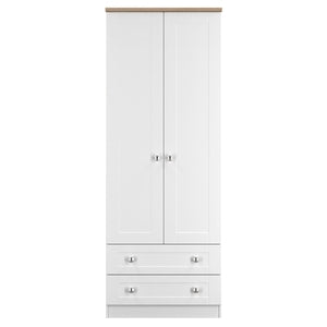 2 Drawer Double Wardrobe