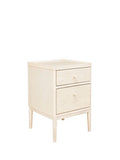 3885 Two Drawer Bedside Cabinet