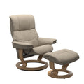Stressless Mayfair Recliner Chair & Stool – Classic Base