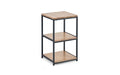 TRI221 Tall Narrow Side Table Sonoma Oak