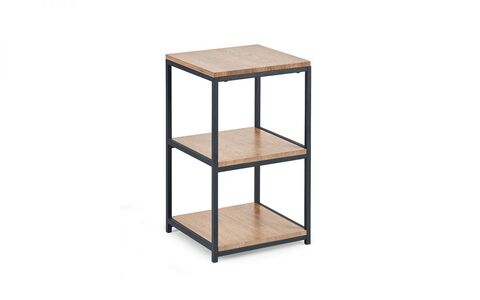 TRI221 Tall Narrow Side Table Sonoma Oak