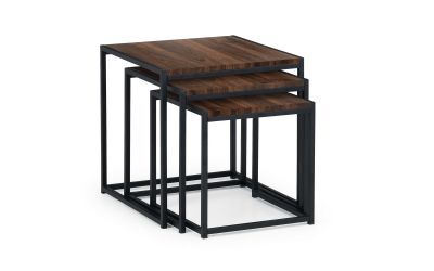 TRI501 Nest Of 3 Tables - Walnut