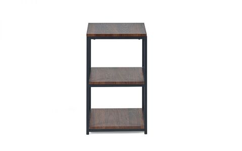 Tall Narrow Side Table Walnut